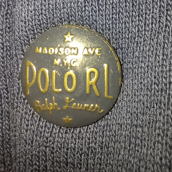 Polo by Ralph Lauren Large Varsity Sweater Jacket - Picture 3 of 3